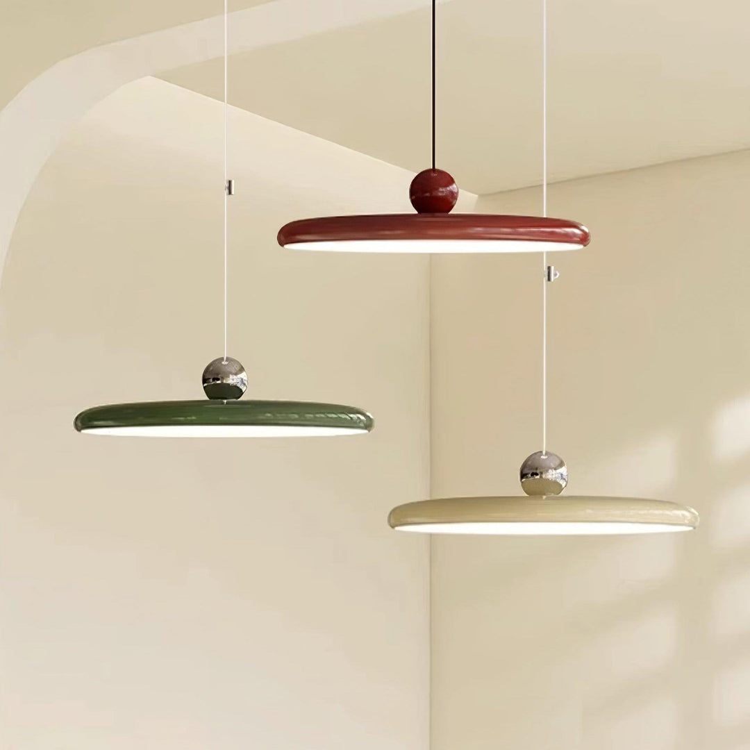 Fluxa: Lampada a sospensione LED regolabile in altezza in metallo – per cucina e sala da pranzo