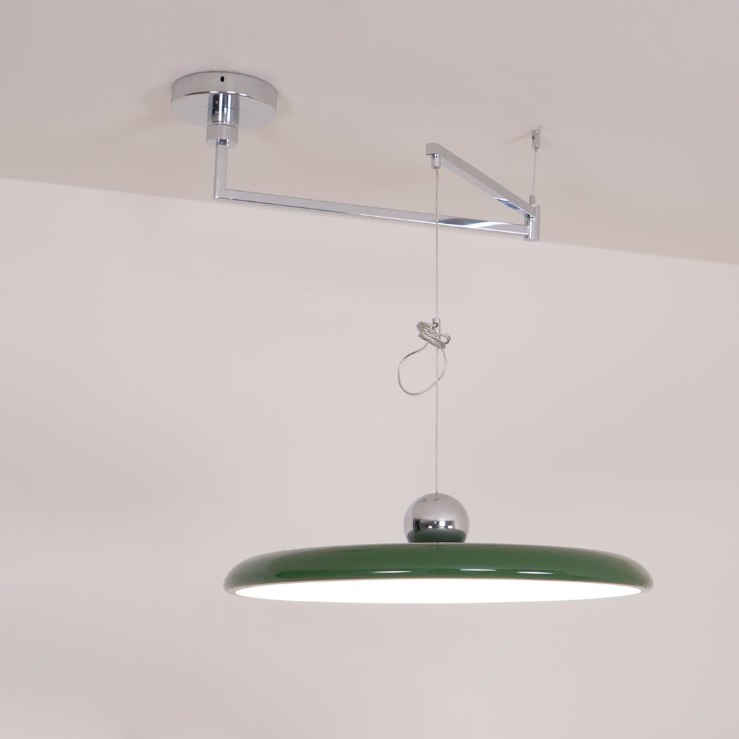 Fluxa: Lampada a sospensione LED regolabile in altezza in metallo – per cucina e sala da pranzo