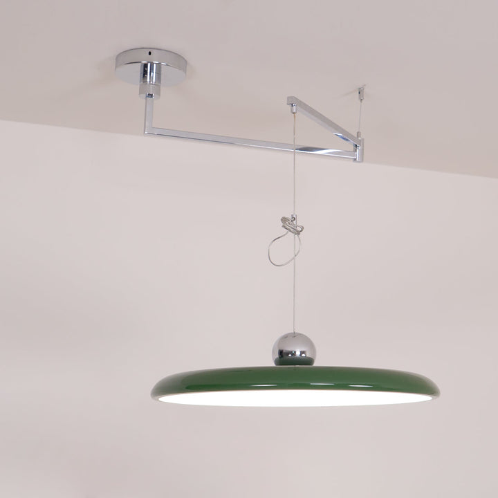 Fluxa: Lampada a sospensione LED regolabile in altezza in metallo – per cucina e sala da pranzo