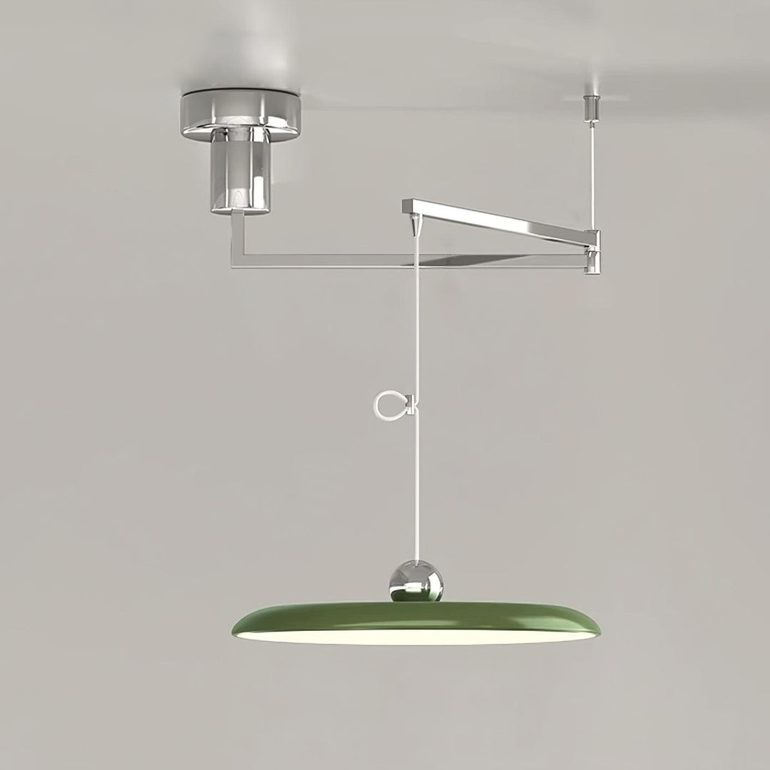 Fluxa: Lampada a sospensione LED regolabile in altezza in metallo – per cucina e sala da pranzo