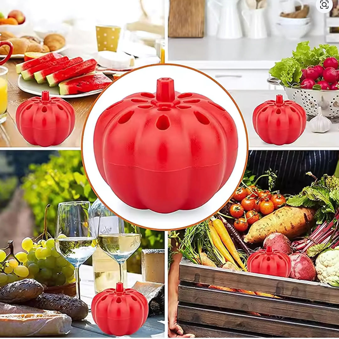 FlyFree™ – Trappola Ecologica per Mosche della Frutta a Forma di Zucca