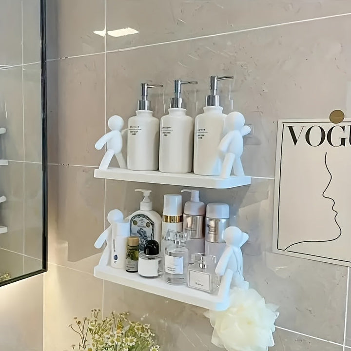 FormFlex: Mensola da Parete Cucina – mensola in plastica robusta, decorativa e sospesa per l&