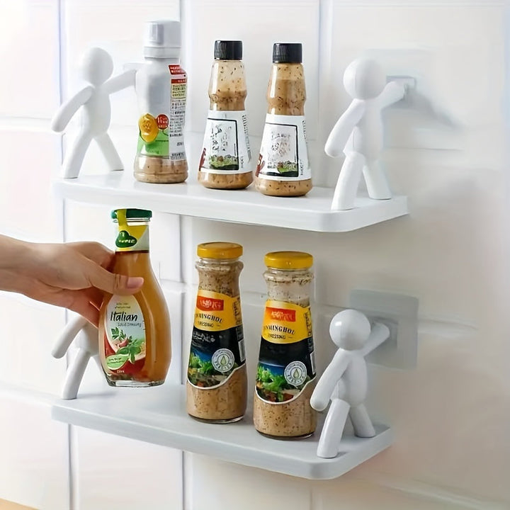 FormFlex: Mensola da Parete Cucina – mensola in plastica robusta, decorativa e sospesa per l&