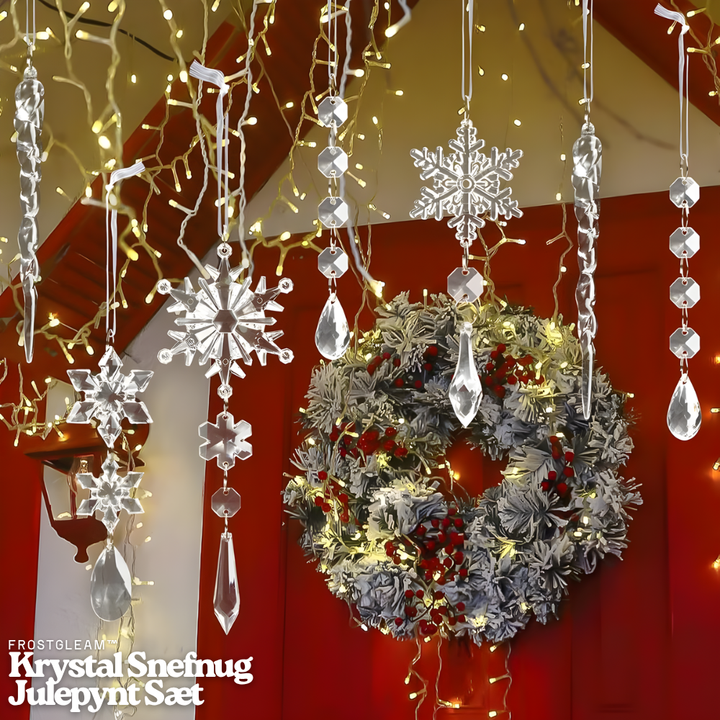 FrostGleam™ – Set di Decorazioni Natalizie Krystal Snefnug