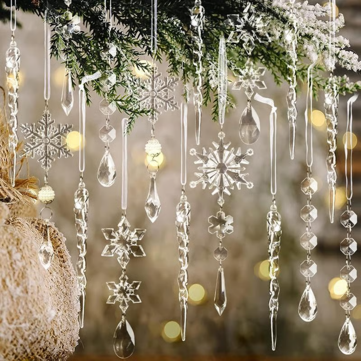 FrostGleam™ – Set di Decorazioni Natalizie Krystal Snefnug