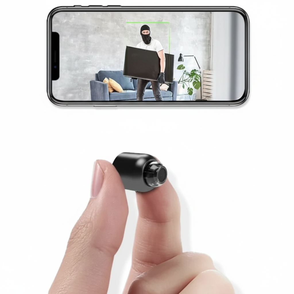 Telecamera WiFi Mini Nascosta – 1080P