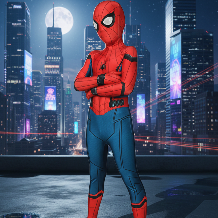 Costume da Supereroe Realistico per Bambini e Adulti
