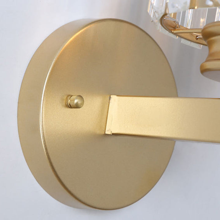 GlanzForma: Applique in cristallo rotonda e quadrata – decorativa ed efficiente dal punto di vista energetico per corridoi e sale da pranzo