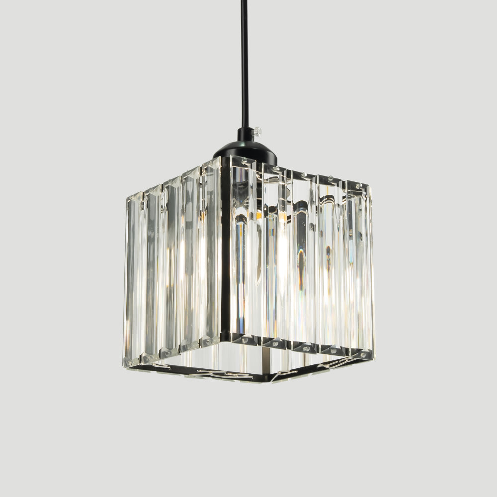 GlanzInsel: Lampadario in cristallo di design 3 fiamme – elegante e luminoso per cucina e zona pranzo