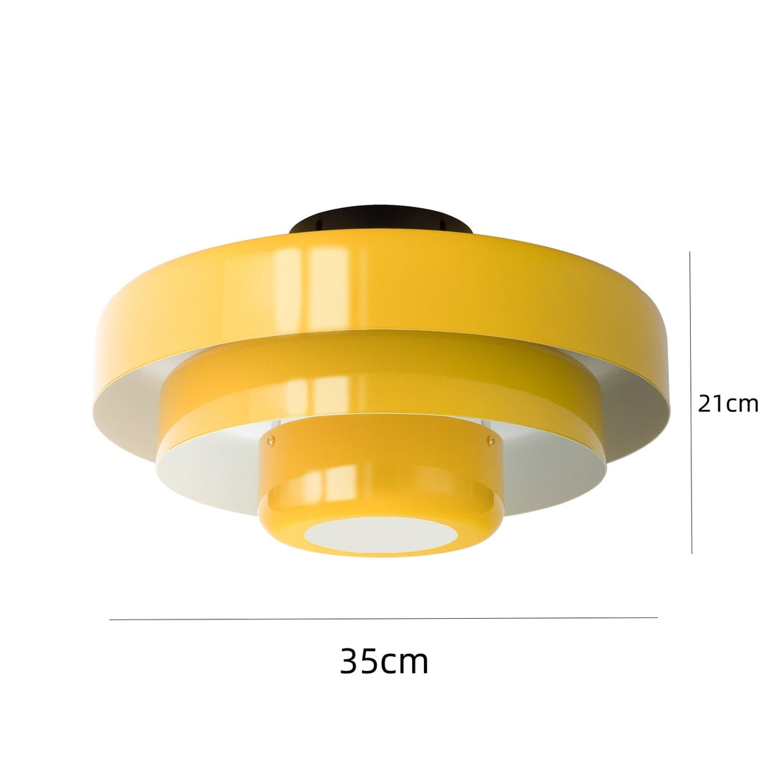 GlanzJahrhundert: Lampada da soffitto in ferro moderno design retro – decorativa e funzionale per sale da pranzo e aree soggiorno