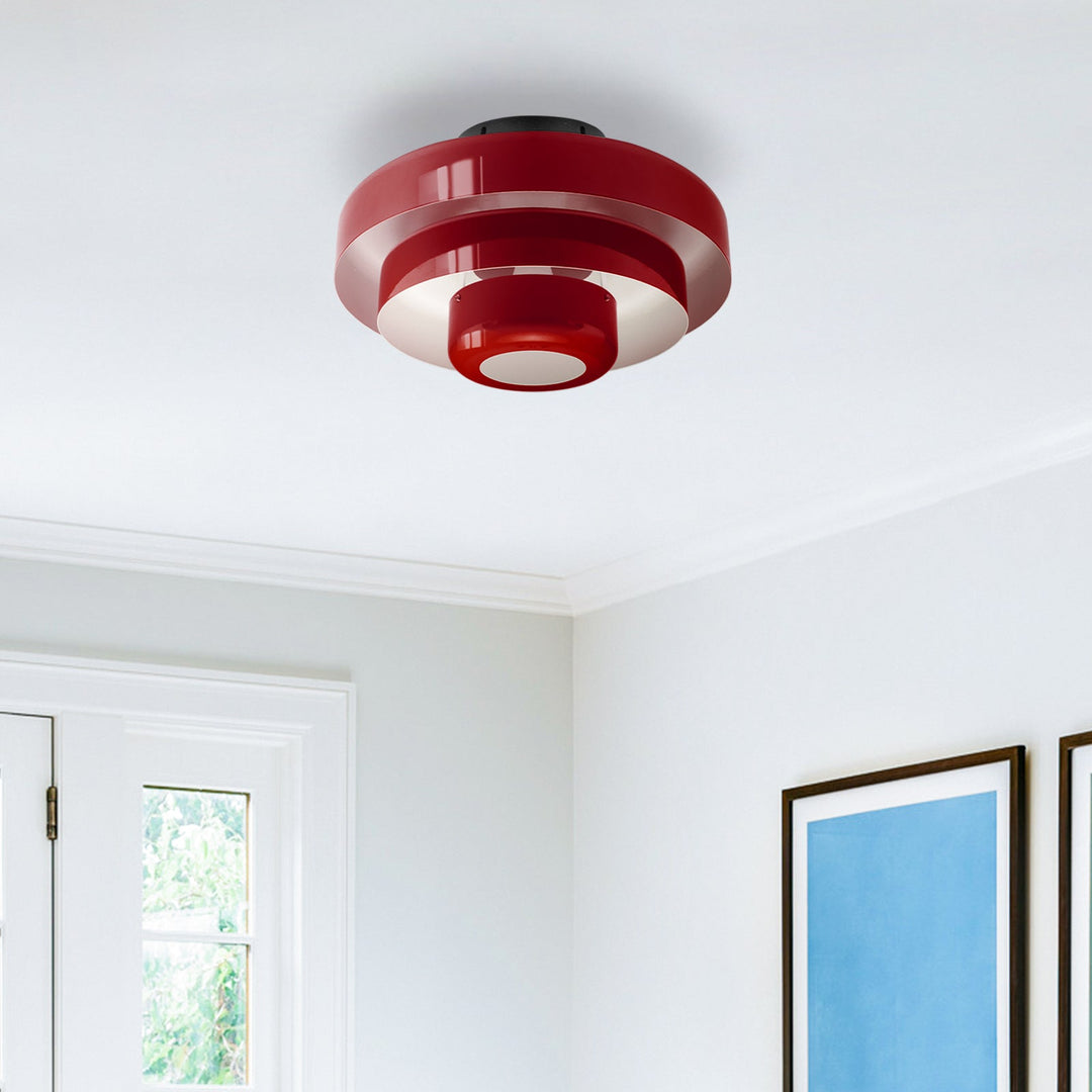 GlanzJahrhundert: Lampada da soffitto in ferro moderno design retro – decorativa e funzionale per sale da pranzo e aree soggiorno