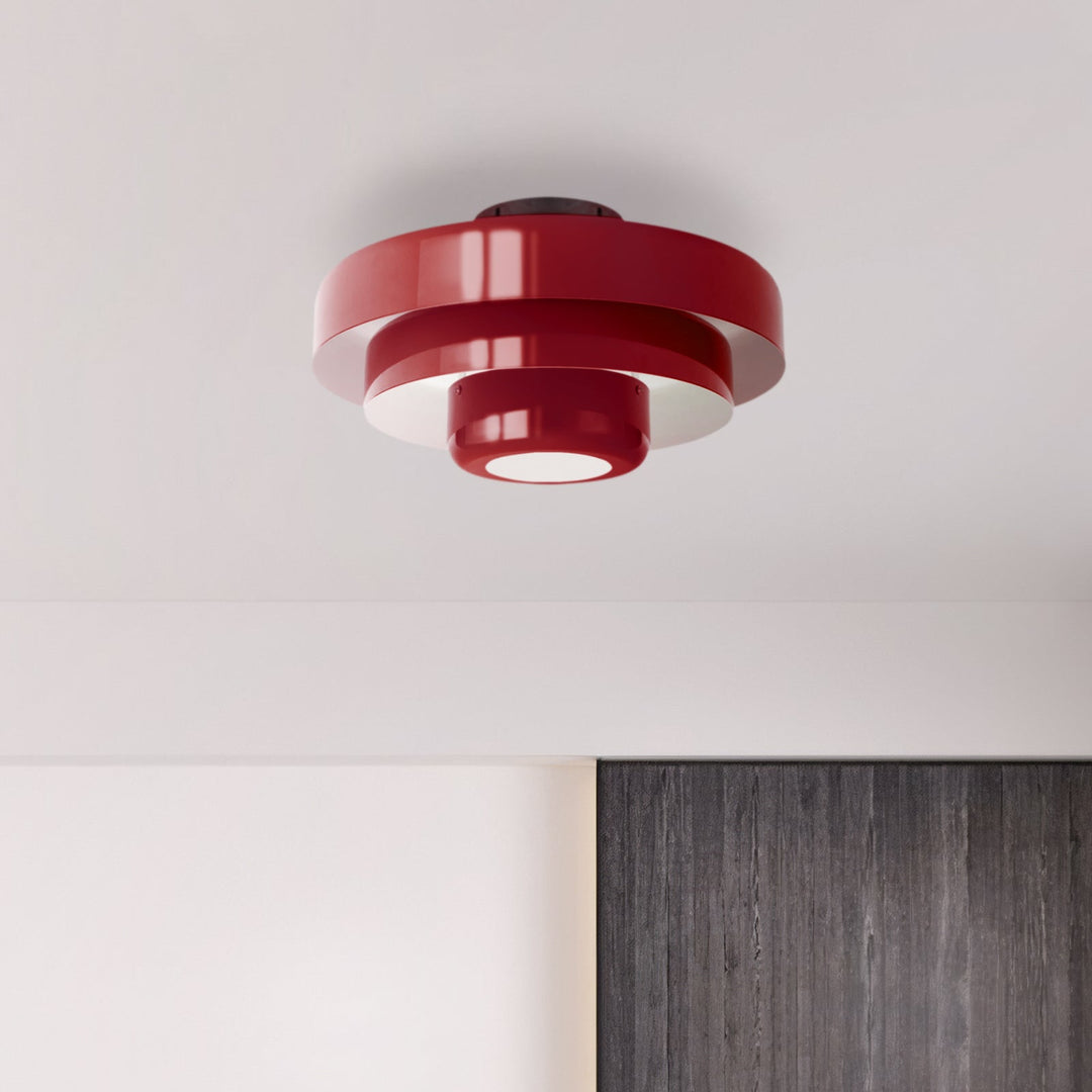 GlanzJahrhundert: Lampada da soffitto in ferro moderno design retro – decorativa e funzionale per sale da pranzo e aree soggiorno