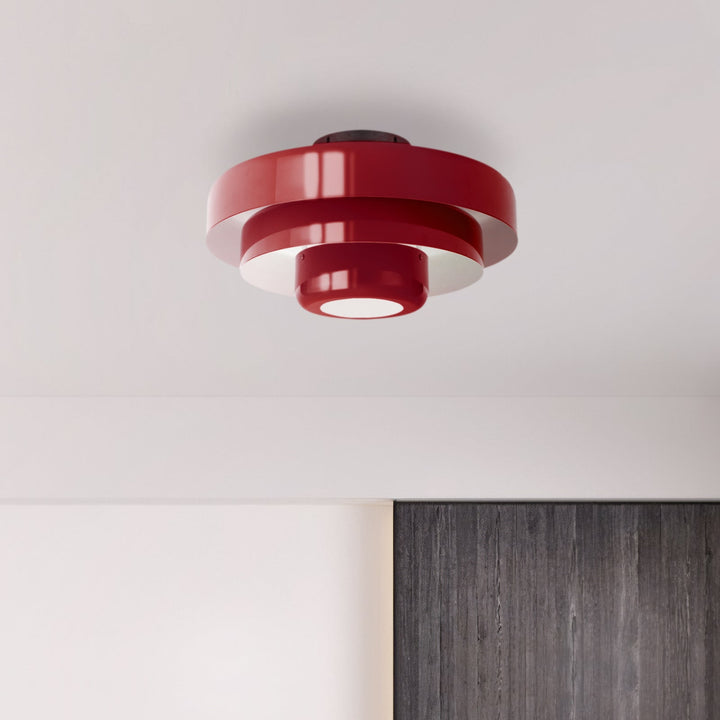 GlanzJahrhundert: Lampada da soffitto in ferro moderno design retro – decorativa e funzionale per sale da pranzo e aree soggiorno