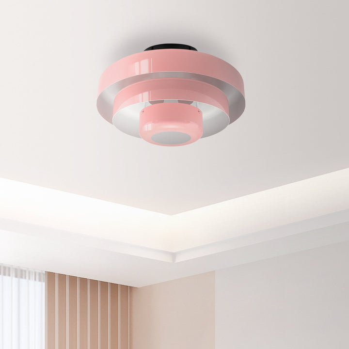 GlanzJahrhundert: Lampada da soffitto in ferro moderno design retro – decorativa e funzionale per sale da pranzo e aree soggiorno