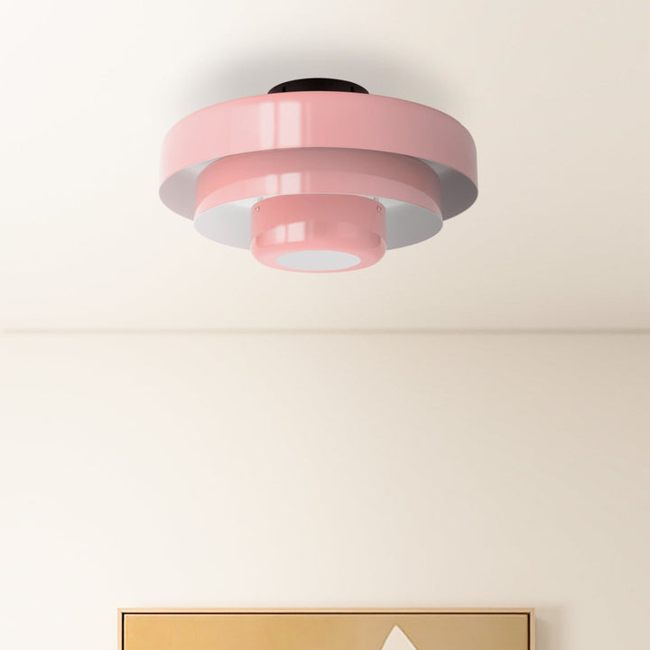 GlanzJahrhundert: Lampada da soffitto in ferro moderno design retro – decorativa e funzionale per sale da pranzo e aree soggiorno