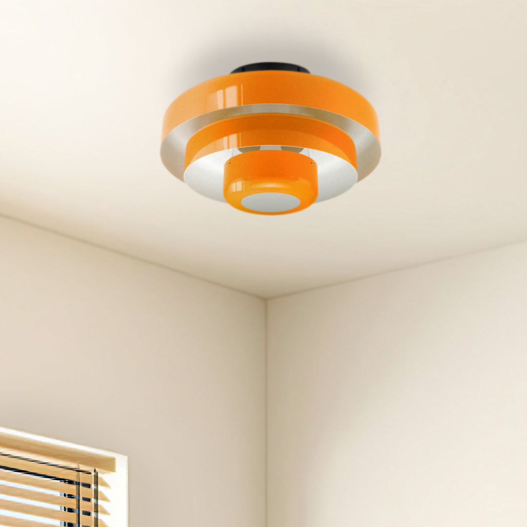 GlanzJahrhundert: Lampada da soffitto in ferro moderno design retro – decorativa e funzionale per sale da pranzo e aree soggiorno