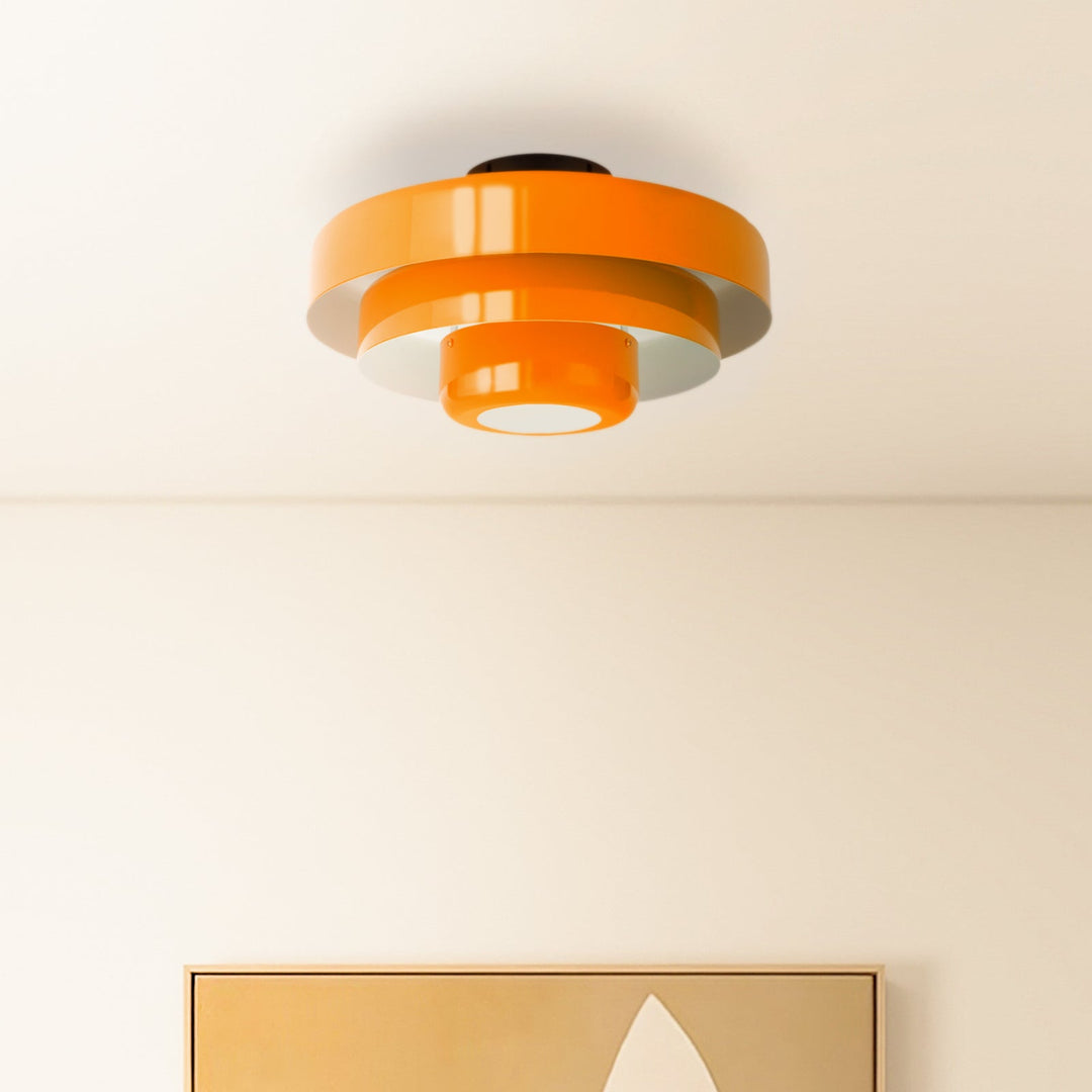 GlanzJahrhundert: Lampada da soffitto in ferro moderno design retro – decorativa e funzionale per sale da pranzo e aree soggiorno