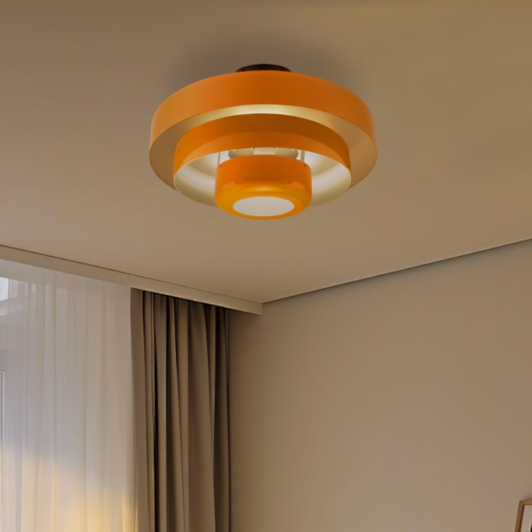 GlanzJahrhundert: Lampada da soffitto in ferro moderno design retro – decorativa e funzionale per sale da pranzo e aree soggiorno