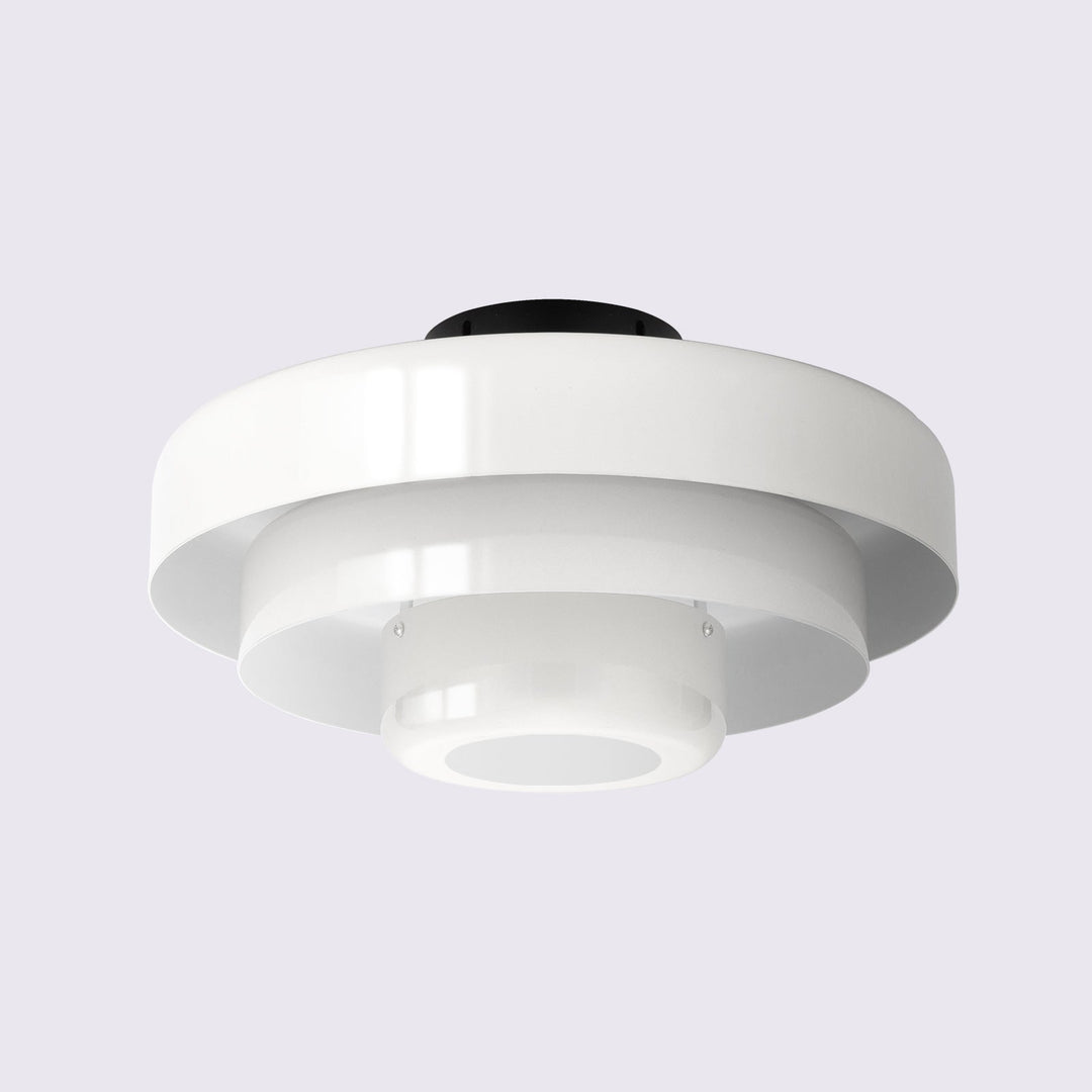 GlanzJahrhundert: Lampada da soffitto in ferro moderno design retro – decorativa e funzionale per sale da pranzo e aree soggiorno