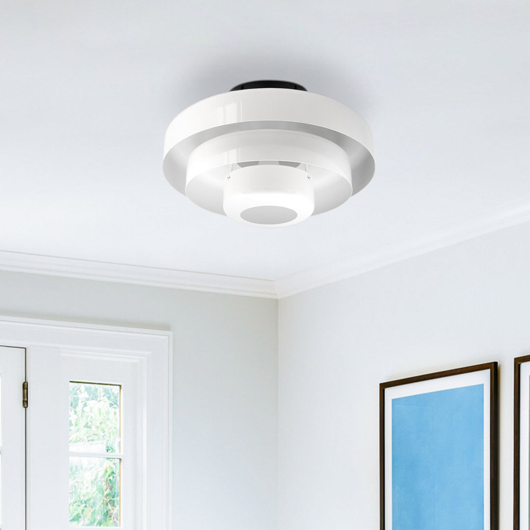 GlanzJahrhundert: Lampada da soffitto in ferro moderno design retro – decorativa e funzionale per sale da pranzo e aree soggiorno