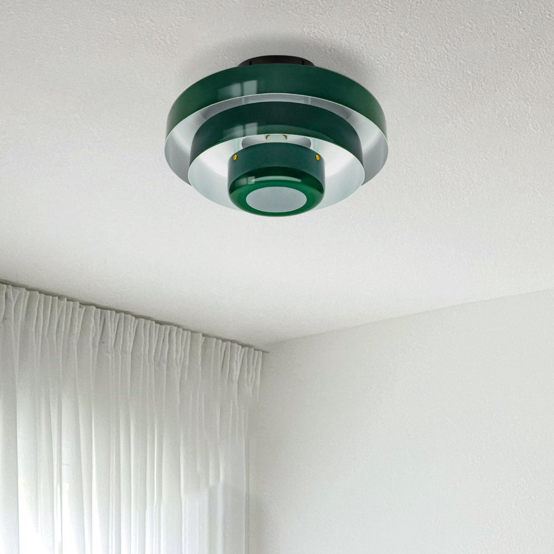 GlanzJahrhundert: Lampada da soffitto in ferro moderno design retro – decorativa e funzionale per sale da pranzo e aree soggiorno
