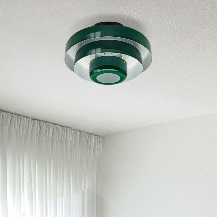 GlanzJahrhundert: Lampada da soffitto in ferro moderno design retro – decorativa e funzionale per sale da pranzo e aree soggiorno