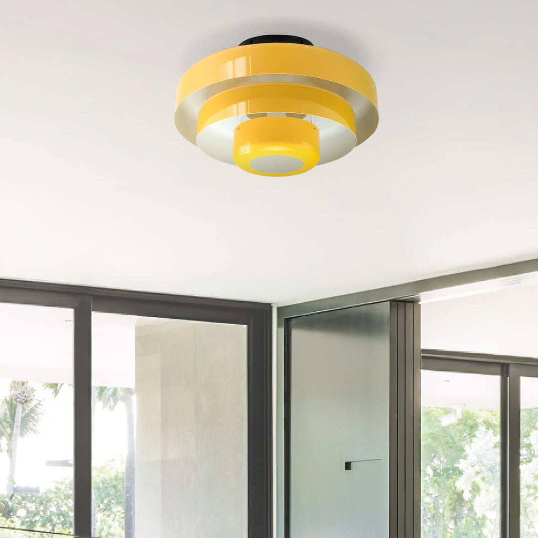 GlanzJahrhundert: Lampada da soffitto in ferro moderno design retro – decorativa e funzionale per sale da pranzo e aree soggiorno