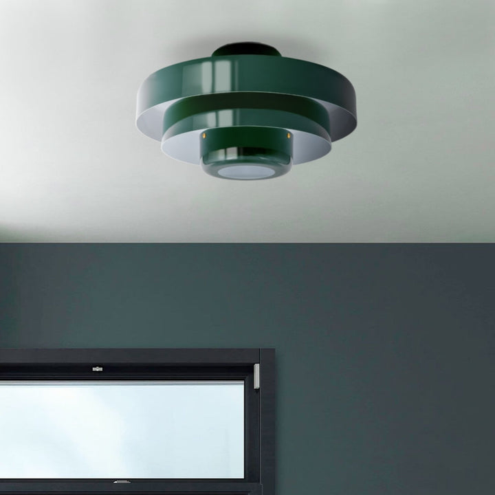 GlanzJahrhundert: Lampada da soffitto in ferro moderno design retro – decorativa e funzionale per sale da pranzo e aree soggiorno