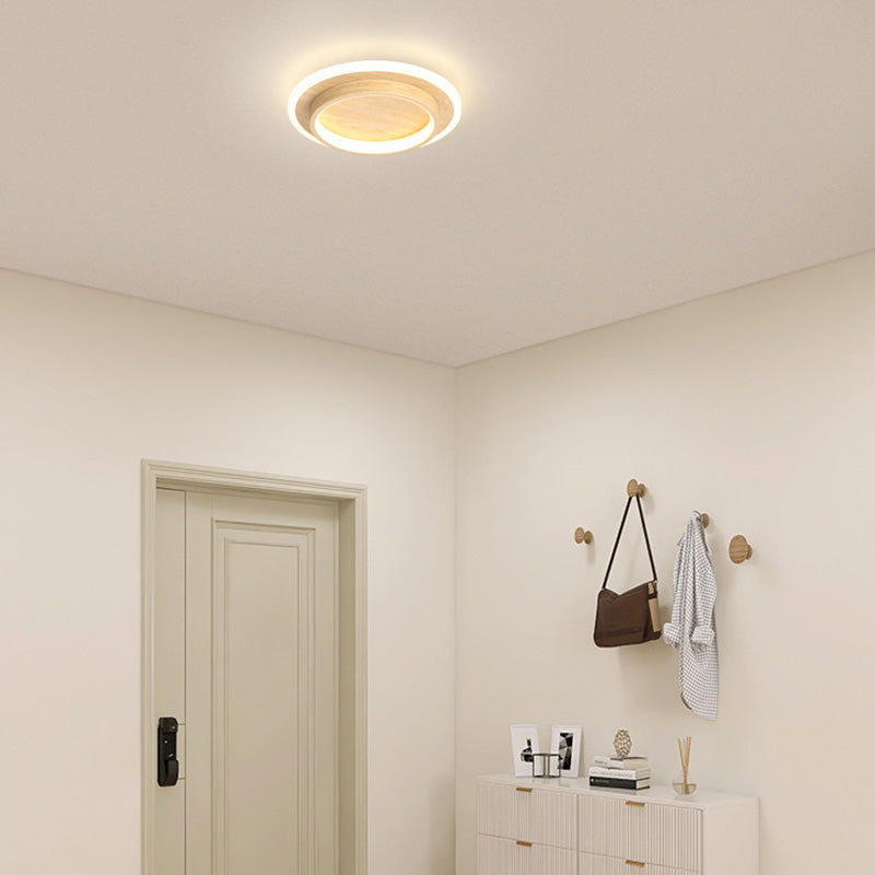 GlanzMetall: Moderno lampadario LED rotondo – decorativo ed efficiente dal punto di vista energetico per corridoi e aree living