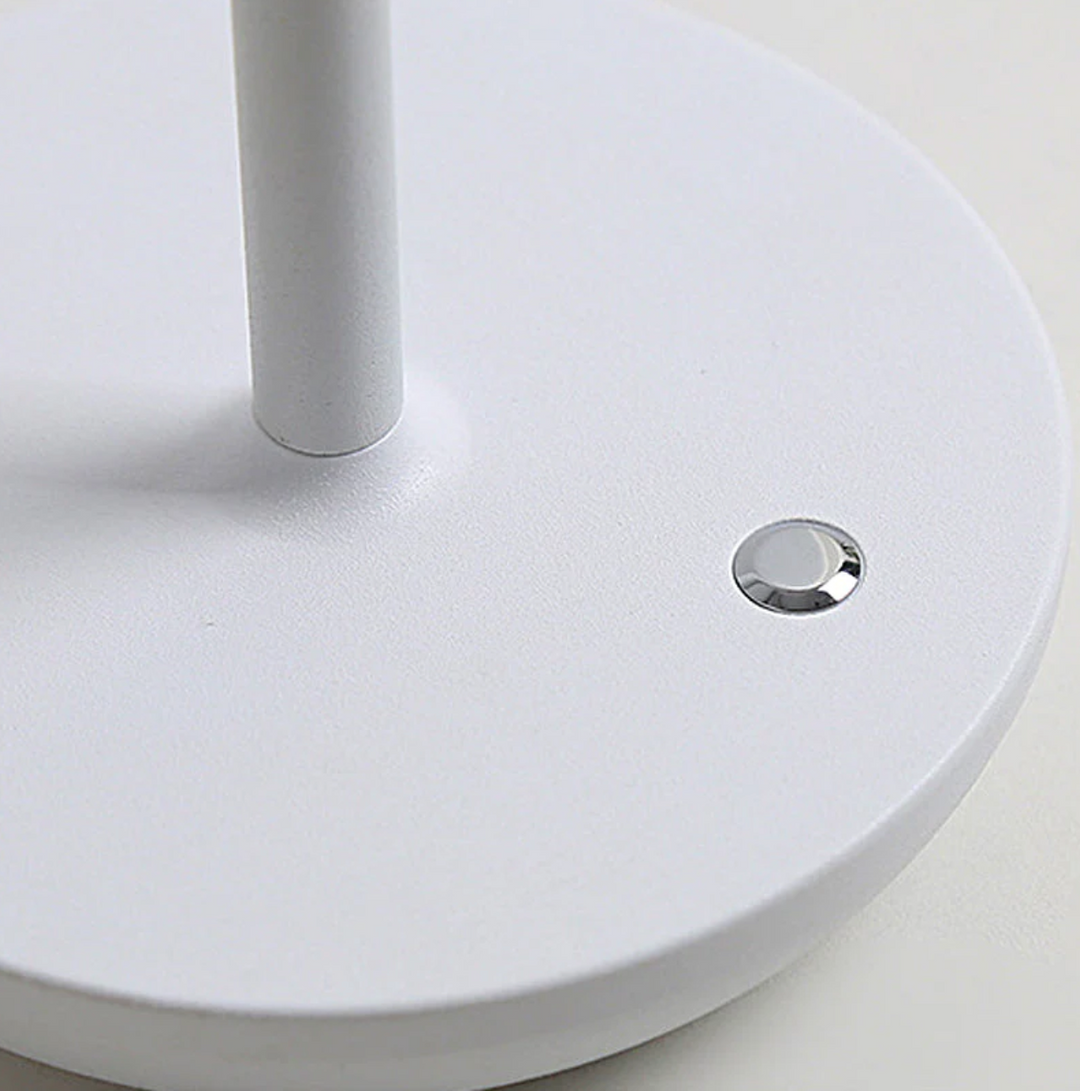 GlanzPilz: Lampada da tavolo LED moderna ricaricabile – Senza fili, dimmerabile e ricaricabile con funzione touch