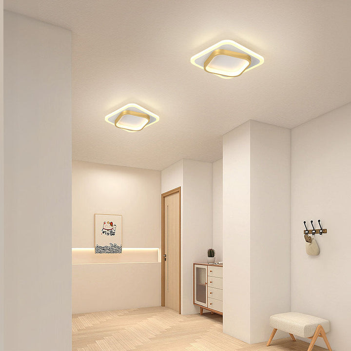 GlanzRaum: Lampada da soffitto LED moderna – elegante e luminosa per il soggiorno