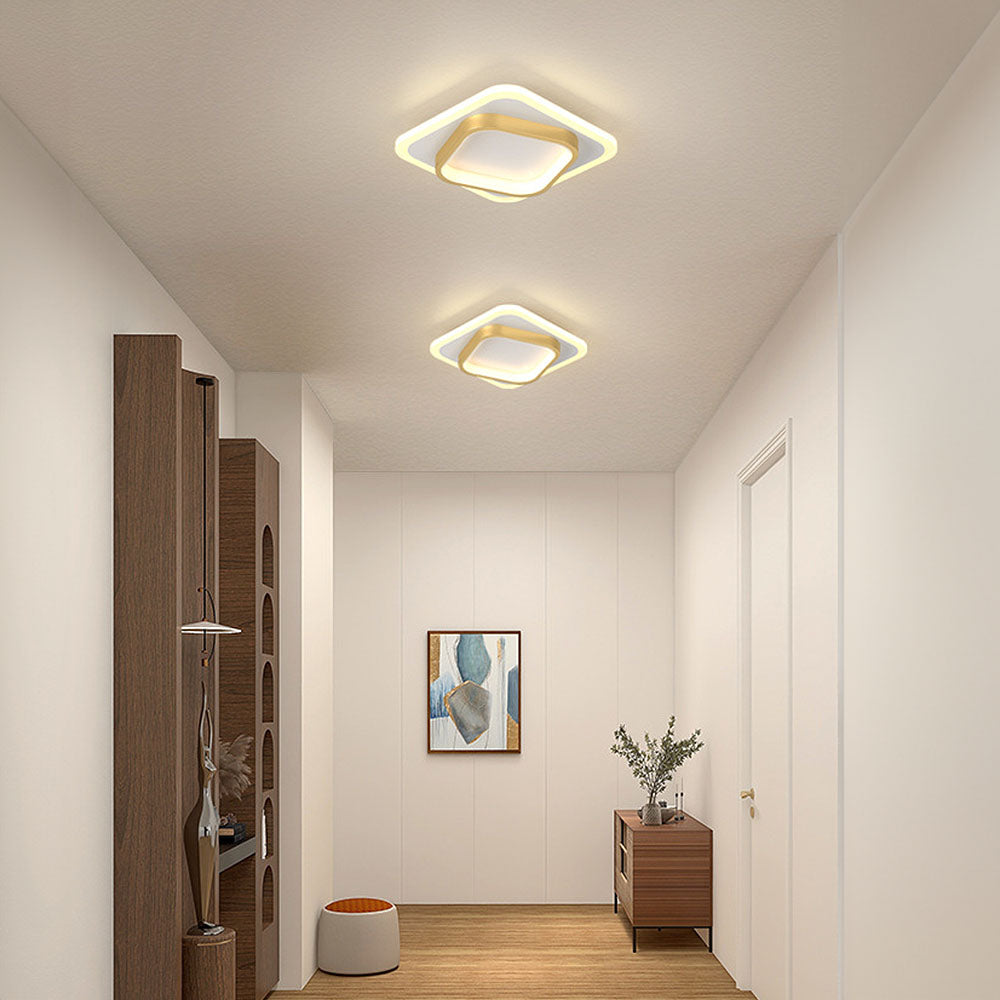 GlanzRaum: Lampada da soffitto LED moderna – elegante e luminosa per il soggiorno