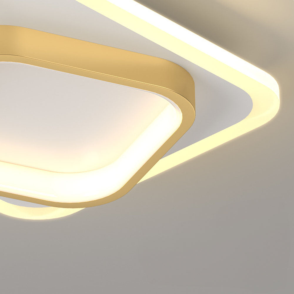 GlanzRaum: Lampada da soffitto LED moderna – elegante e luminosa per il soggiorno