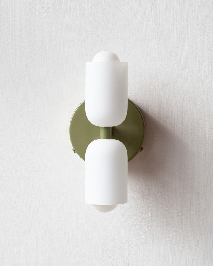 GlanzSphäre: Applique moderna – lampada a sfera in vetro doppio con luce calda, decorativa per camera da letto e soggiorno