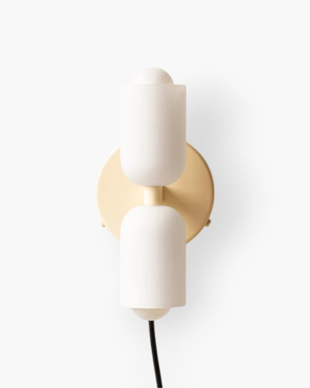 GlanzSphäre: Applique moderna – lampada a sfera in vetro doppio con luce calda, decorativa per camera da letto e soggiorno