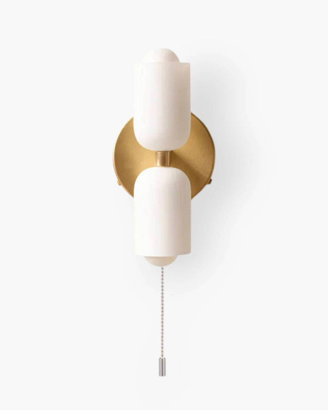 GlanzSphäre: Applique moderna – lampada a sfera in vetro doppio con luce calda, decorativa per camera da letto e soggiorno