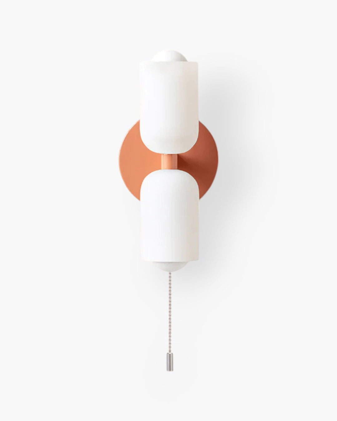 GlanzSphäre: Applique moderna – lampada a sfera in vetro doppio con luce calda, decorativa per camera da letto e soggiorno