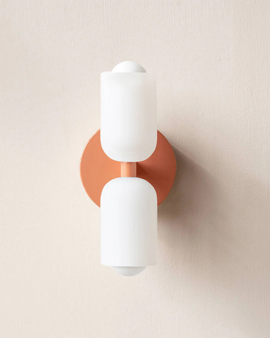 GlanzSphäre: Applique moderna – lampada a sfera in vetro doppio con luce calda, decorativa per camera da letto e soggiorno