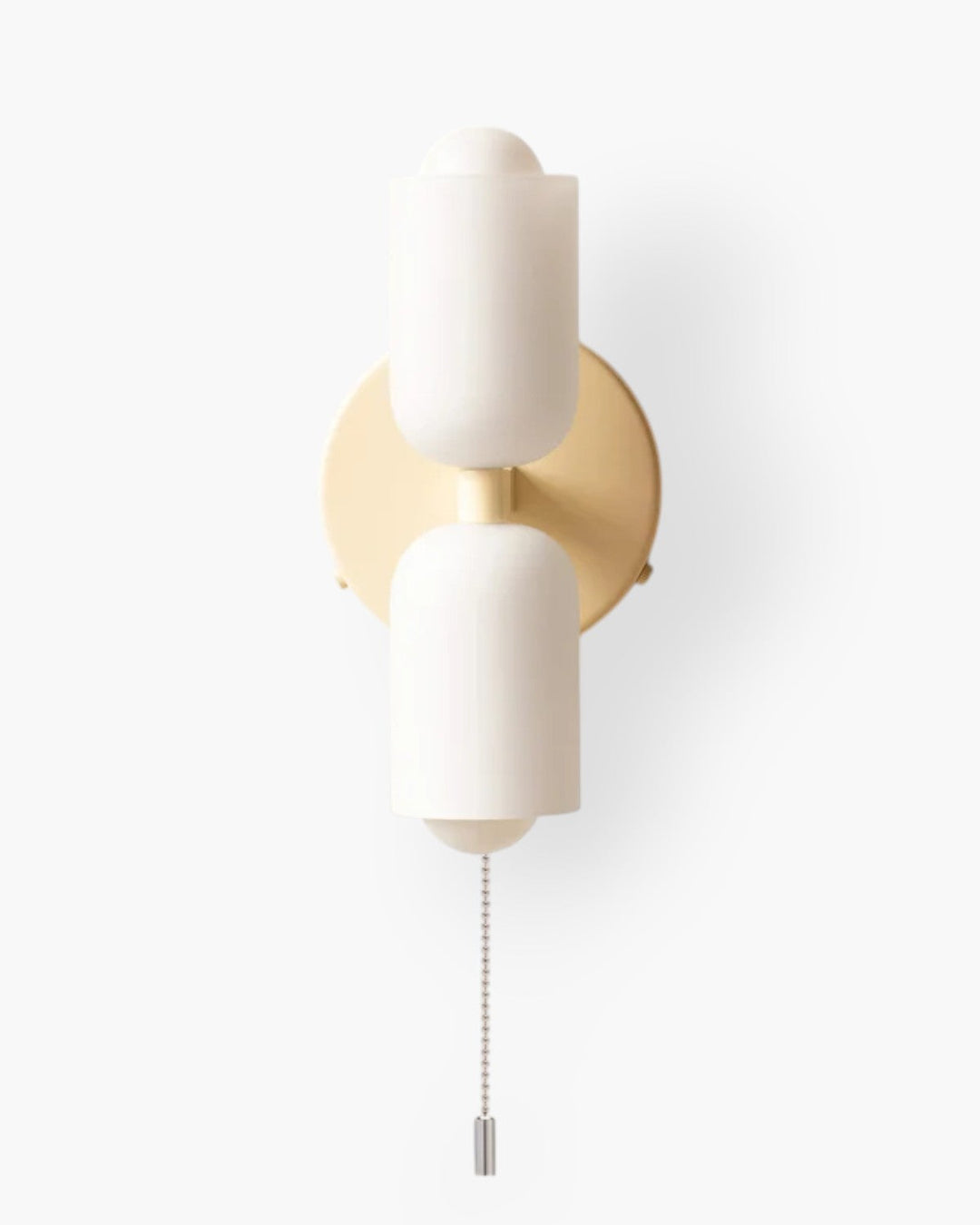 GlanzSphäre: Applique moderna – lampada a sfera in vetro doppio con luce calda, decorativa per camera da letto e soggiorno