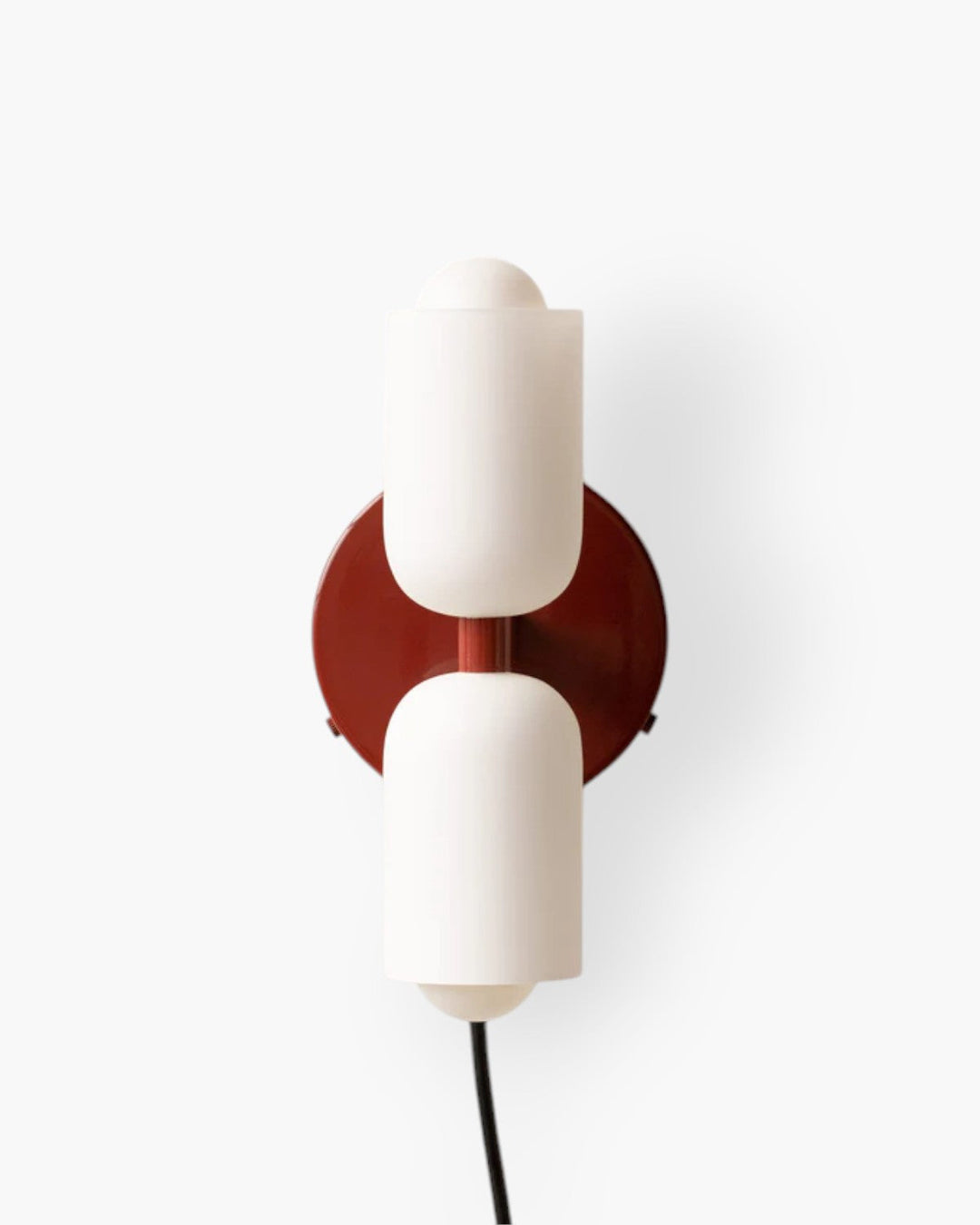 GlanzSphäre: Applique moderna – lampada a sfera in vetro doppio con luce calda, decorativa per camera da letto e soggiorno