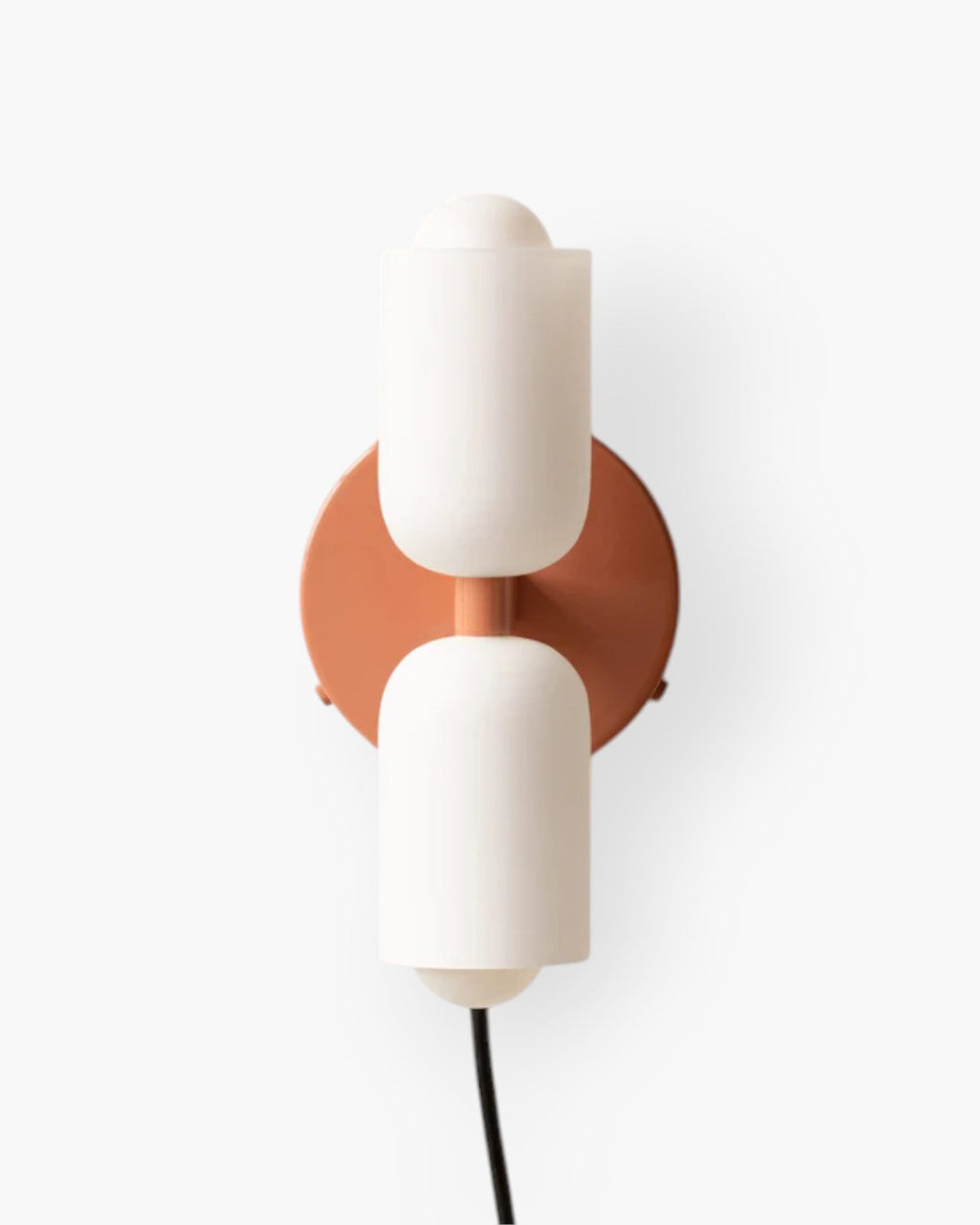 GlanzSphäre: Applique moderna – lampada a sfera in vetro doppio con luce calda, decorativa per camera da letto e soggiorno