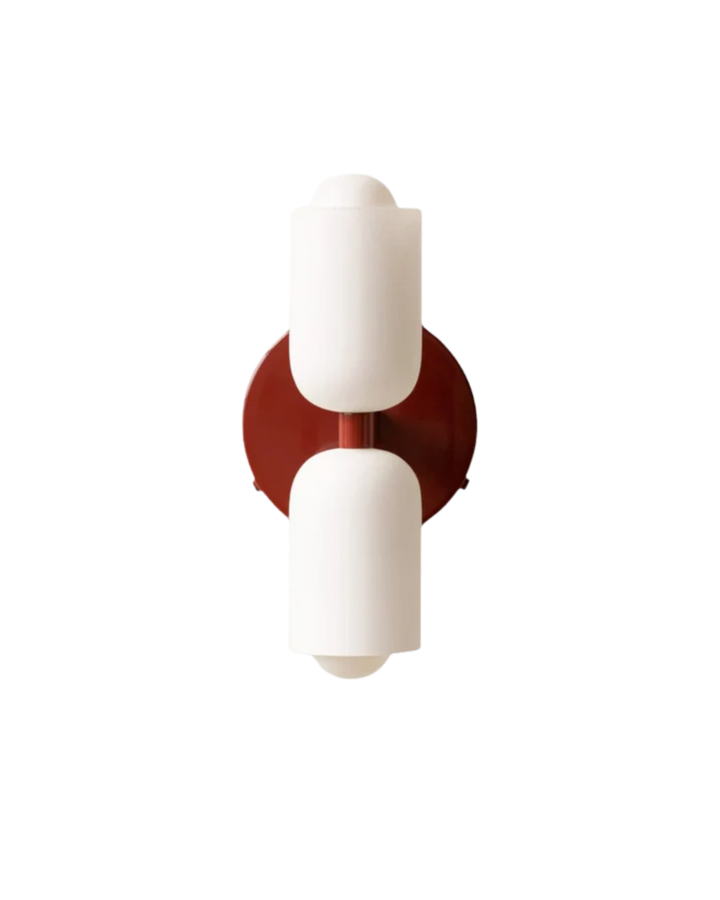 GlanzSphäre: Applique moderna – lampada a sfera in vetro doppio con luce calda, decorativa per camera da letto e soggiorno