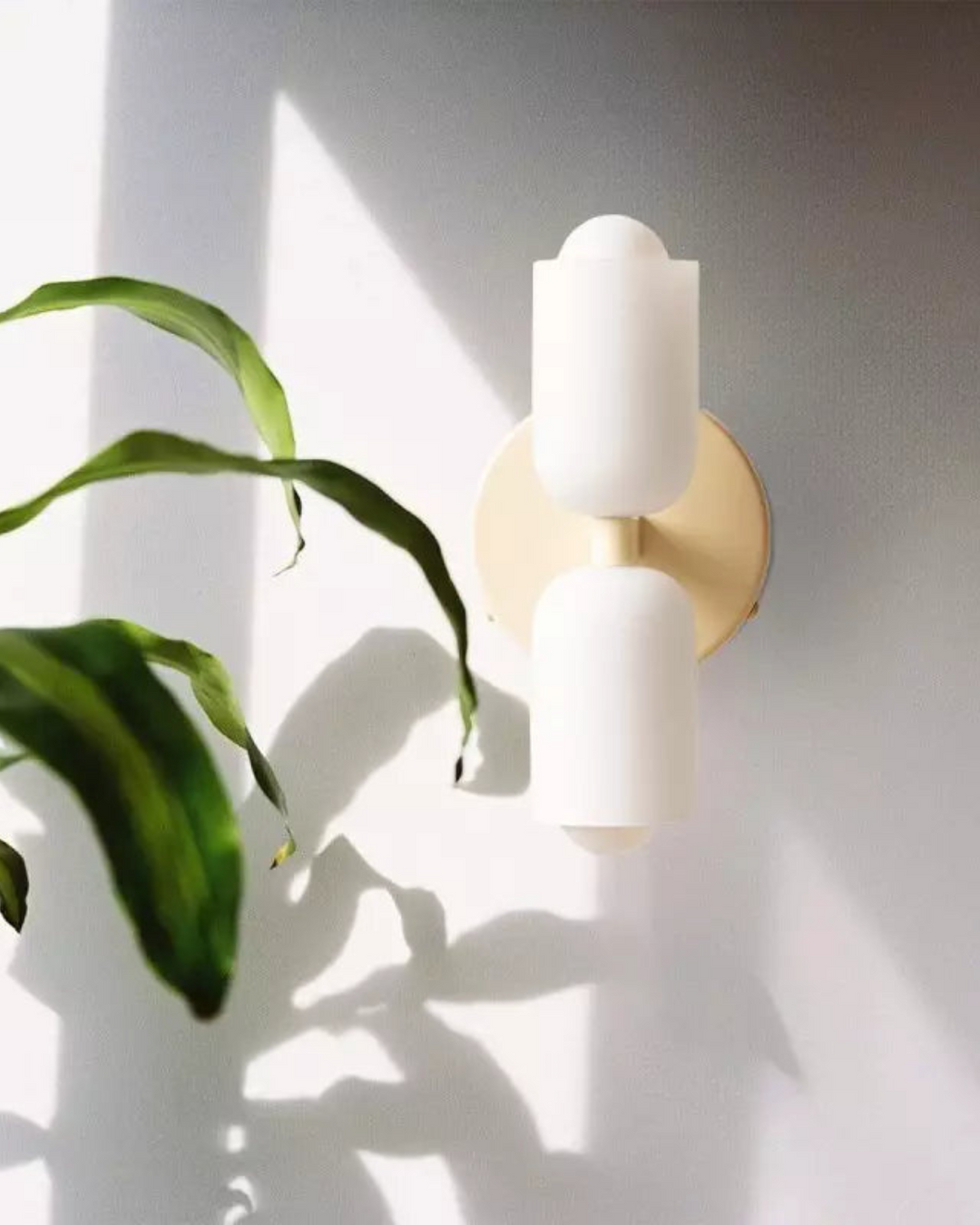 GlanzSphäre: Applique moderna – lampada a sfera in vetro doppio con luce calda, decorativa per camera da letto e soggiorno