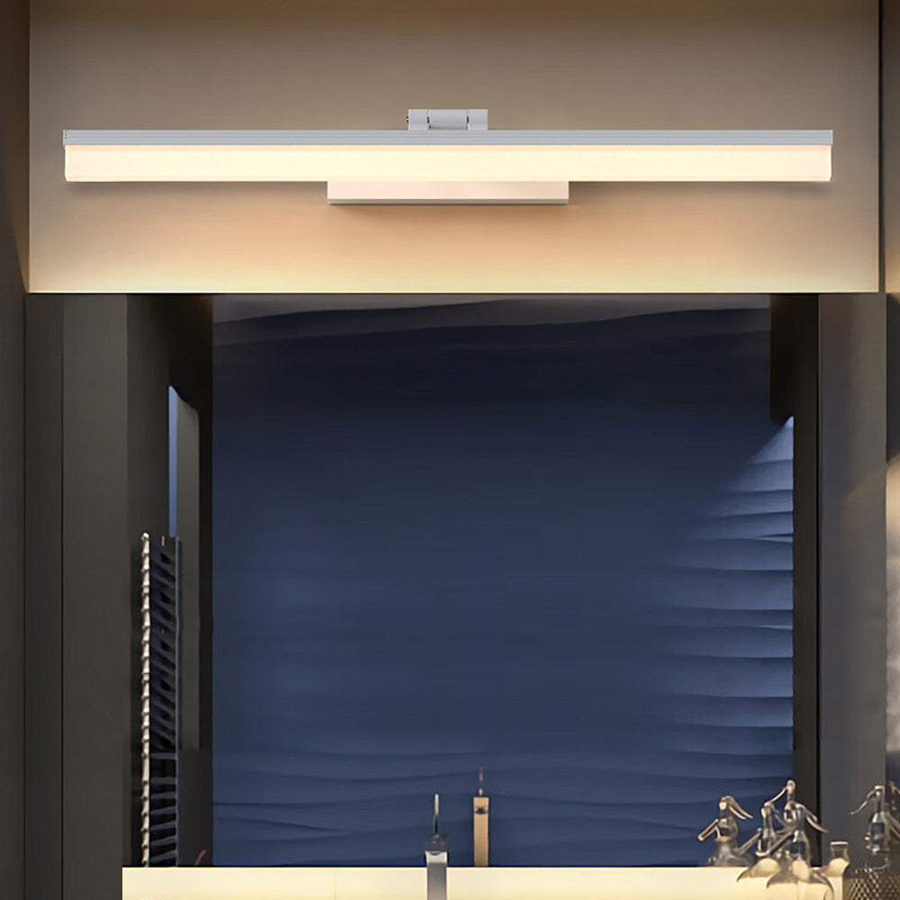 GlanzSpiegel: Applique LED minimalista – elegante ed energeticamente efficiente per il bagno