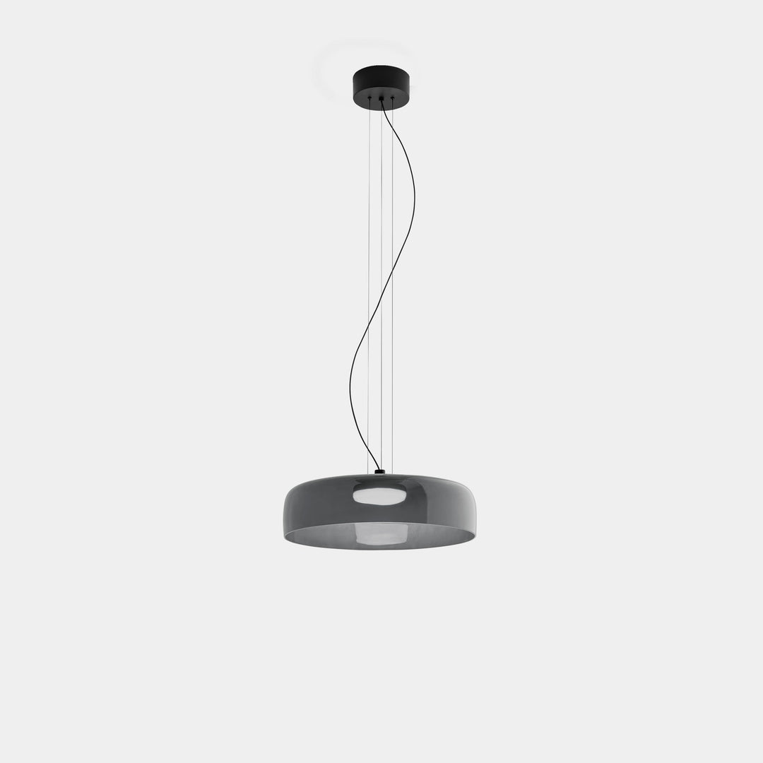 GlasNord: Lampada a sospensione in vetro scandinava – Lampada moderna per sala da pranzo e cucina