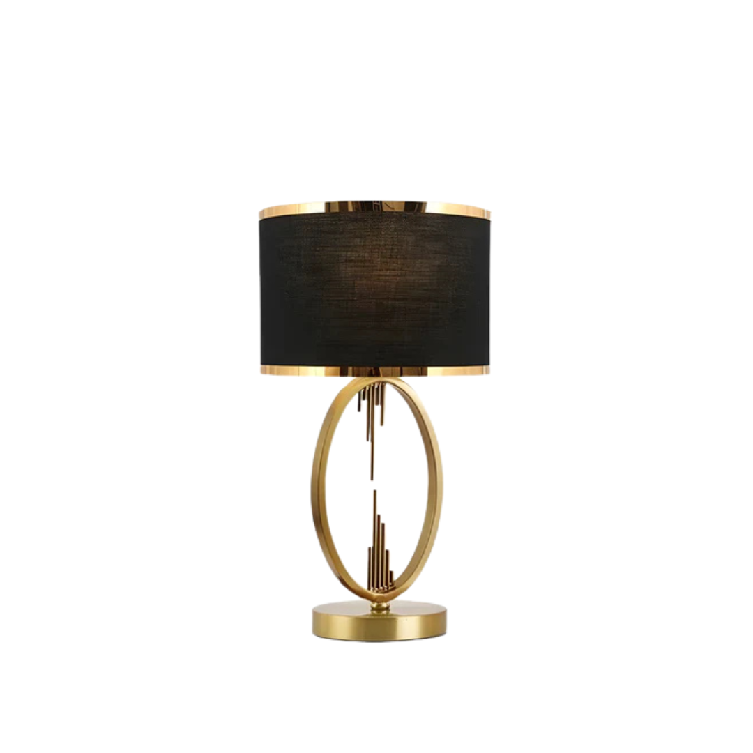 Glühkugel: lampada da tavolo LED dimmerabile con design elegante in metallo – per ufficio e comodino