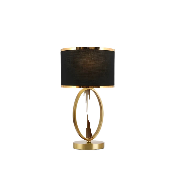 Glühkugel: lampada da tavolo LED dimmerabile con design elegante in metallo – per ufficio e comodino