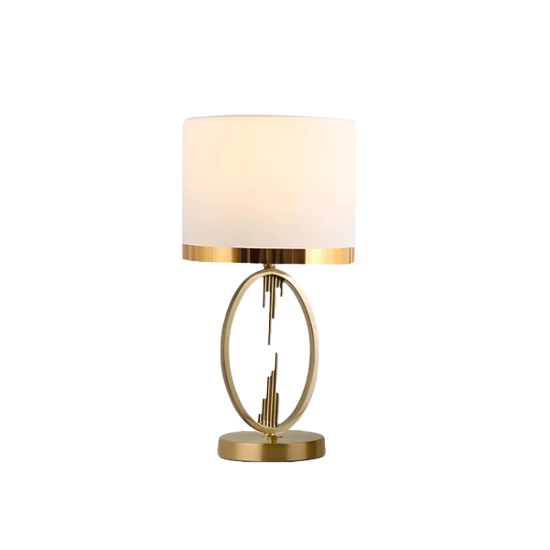 Glühkugel: lampada da tavolo LED dimmerabile con design elegante in metallo – per ufficio e comodino