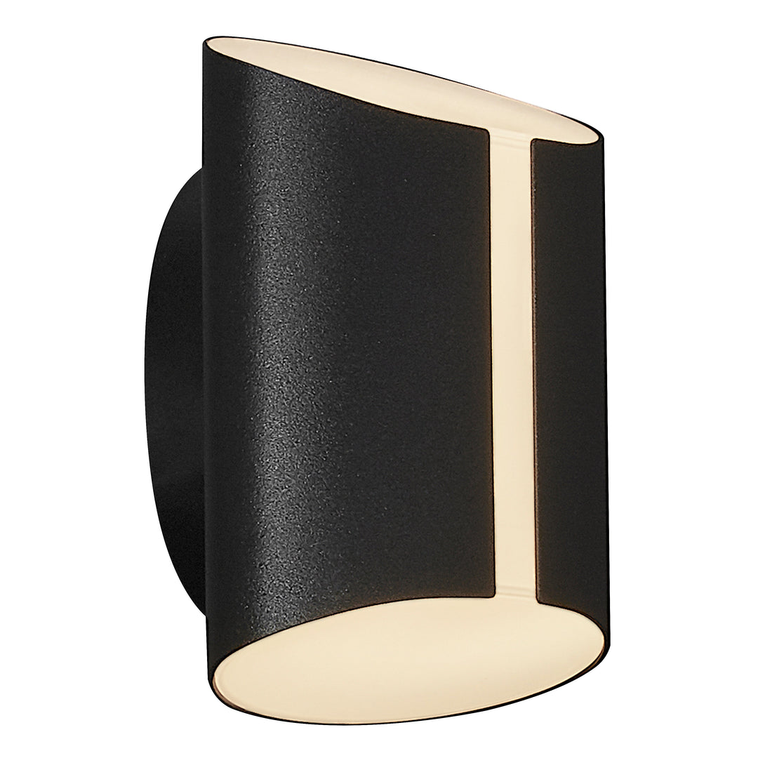 Lampada da Parete Grip Smart, Nera