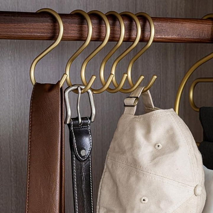 HakenStern: Appendini in design S – robusti, salvaspazio e versatili per abbigliamento, borse e cucina (set da 3)